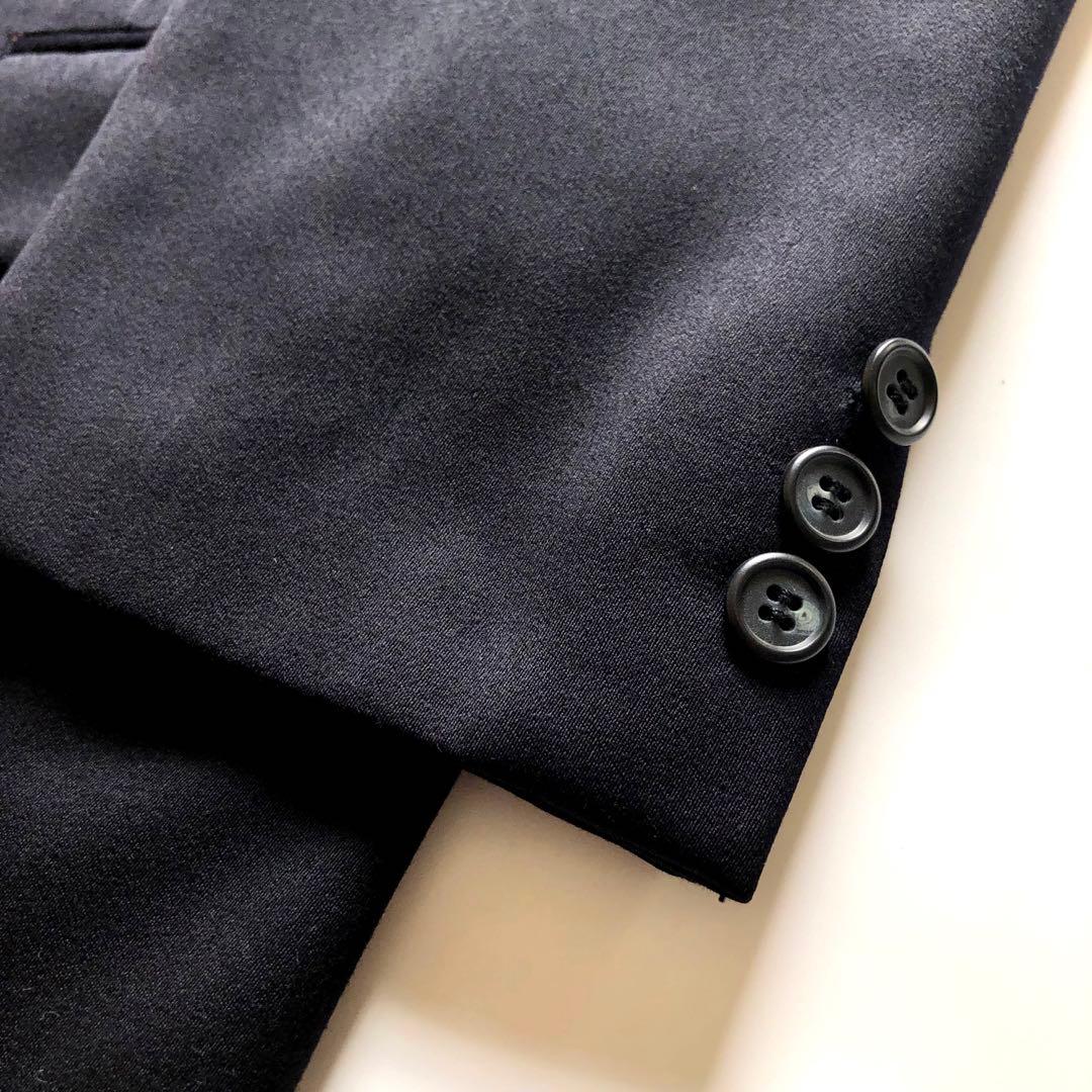 ★希少レア★イッセイミヤケ テーラードジャケット 筆タグ ネイビー ヴィンテージ