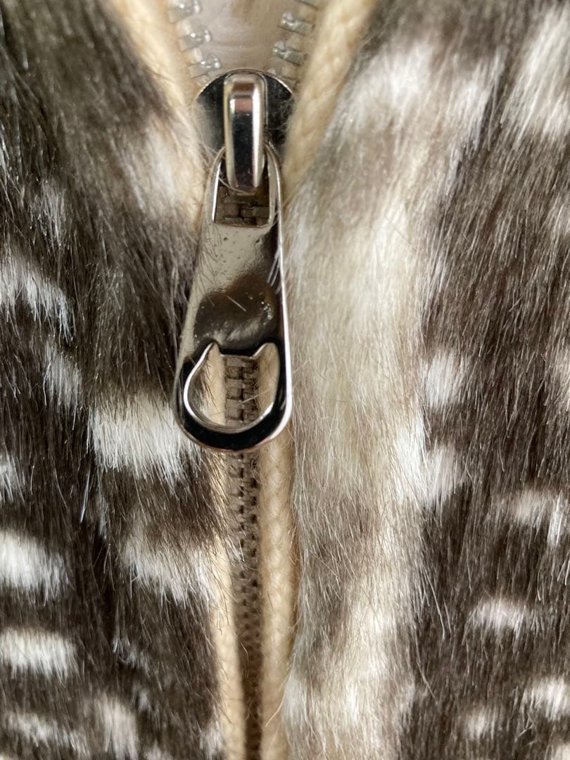 TSUMORI CHISATO フード付きファーコート