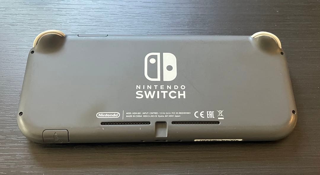 【初期化済・純正充電器有・美品】Nintendo Switch Liteグレー