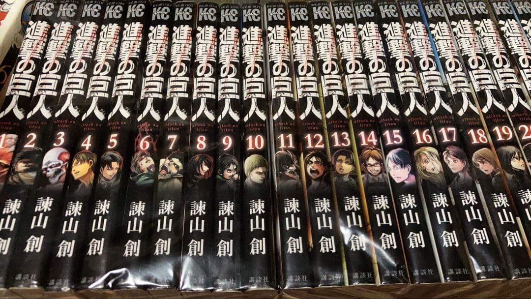 【３タイトル】進撃の巨人 全巻 Before the fall 全巻＋２冊