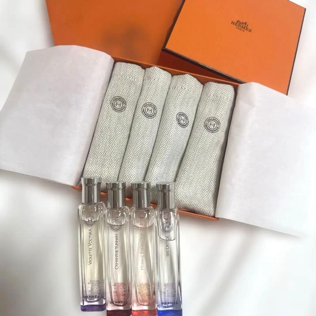 HERMES 香水 エルメッセンス ミニボトル 4本セット