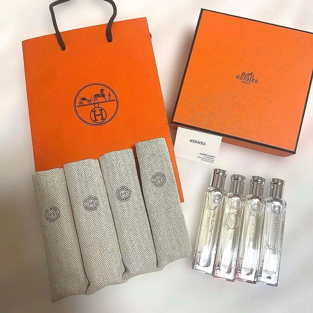 HERMES 香水 エルメッセンス ミニボトル 4本セット