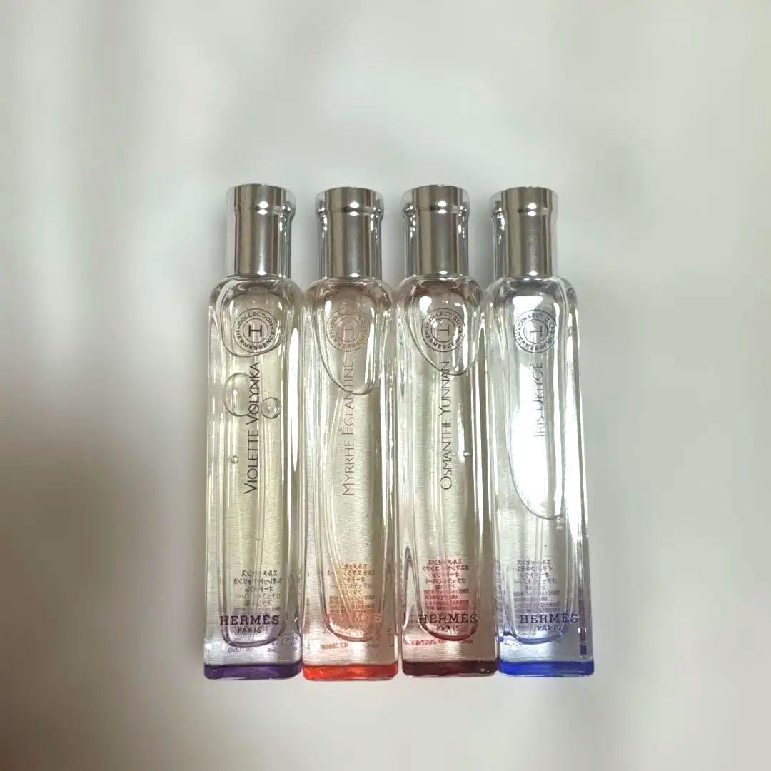 HERMES 香水 エルメッセンス ミニボトル 4本セット