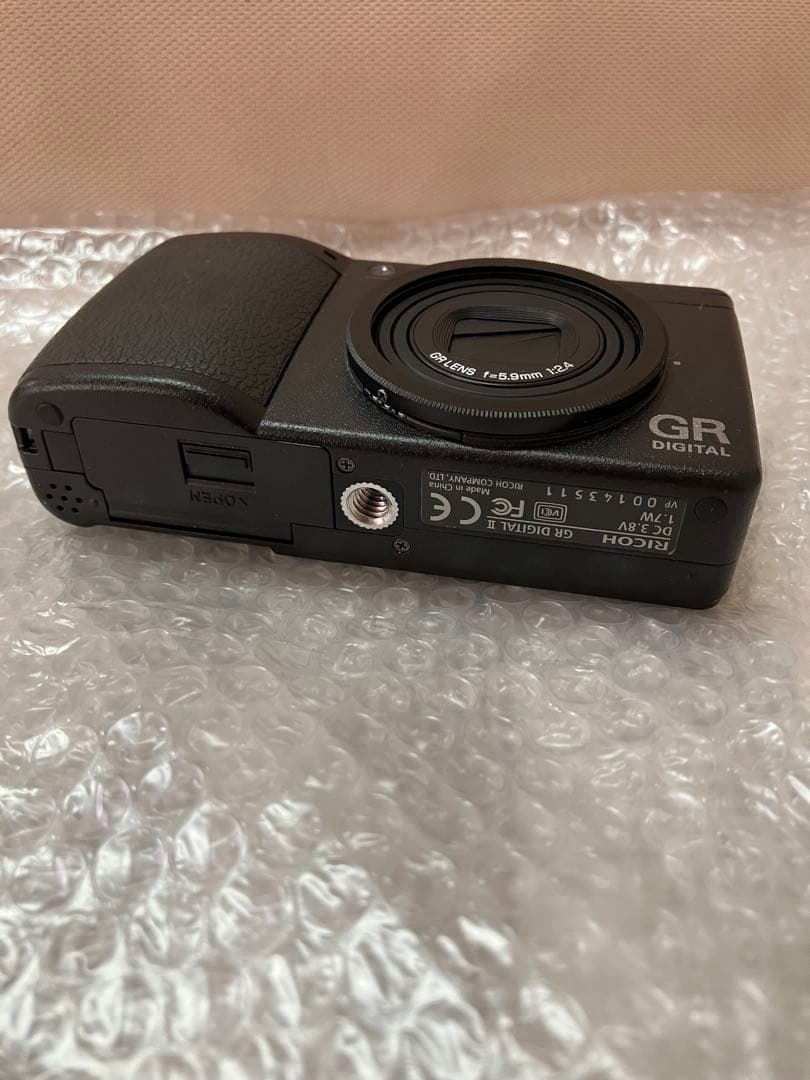 【シャッター数1500回】RICOH GR DIGITAL II バッテリー2個