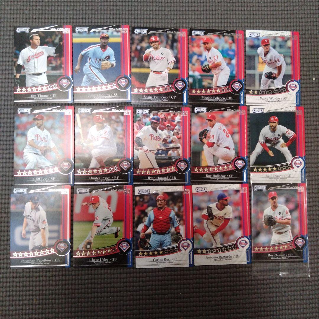 超貴重 SEGA CARD GEN 2009〜2013 フィリーズセットダブリ無