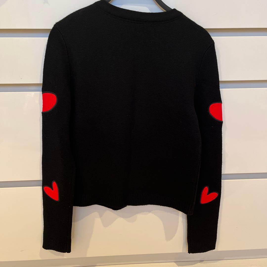 a I ice O I i v i a ブラックハートカーディガン　高級　美品