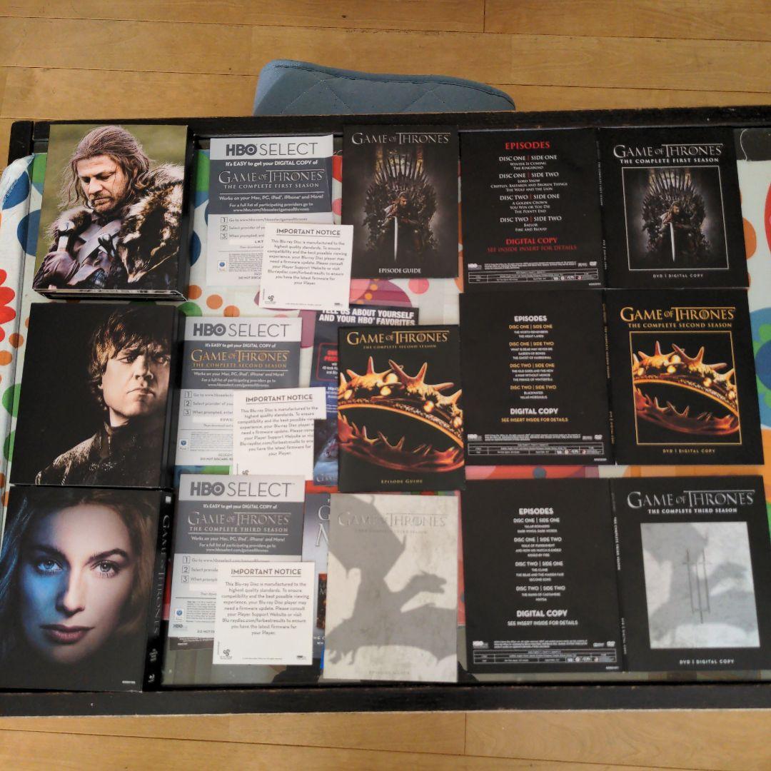 ゲーム・オブ・スローンズ　Bluray コンプリートセット　シーズン1 2 3