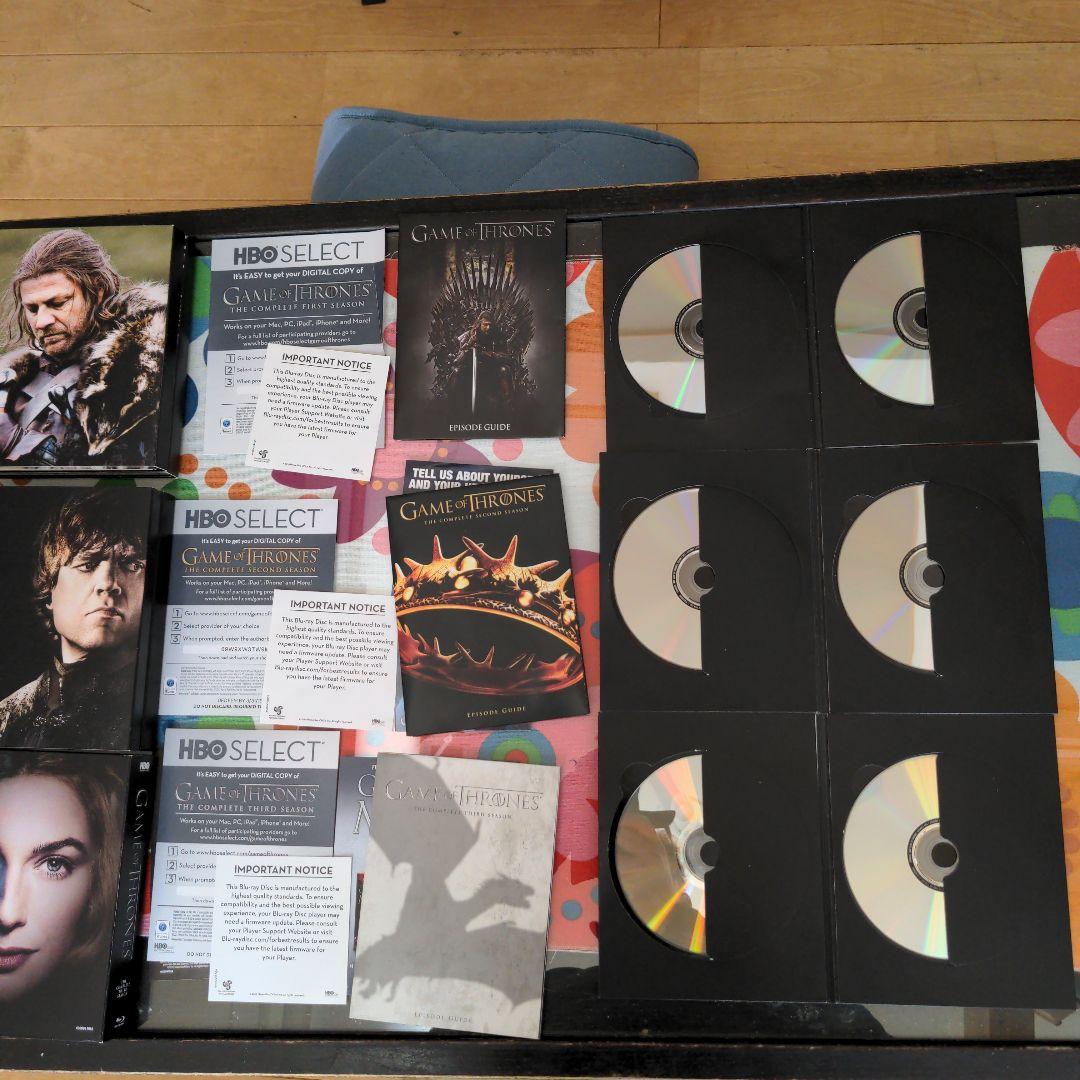ゲーム・オブ・スローンズ　Bluray コンプリートセット　シーズン1 2 3
