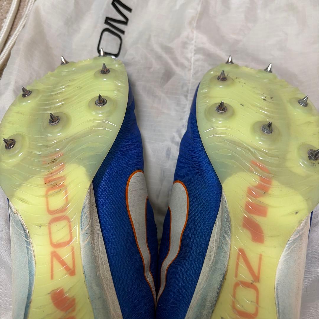 Nike マックスフライ スパイクシューズ 青　27.5cm
