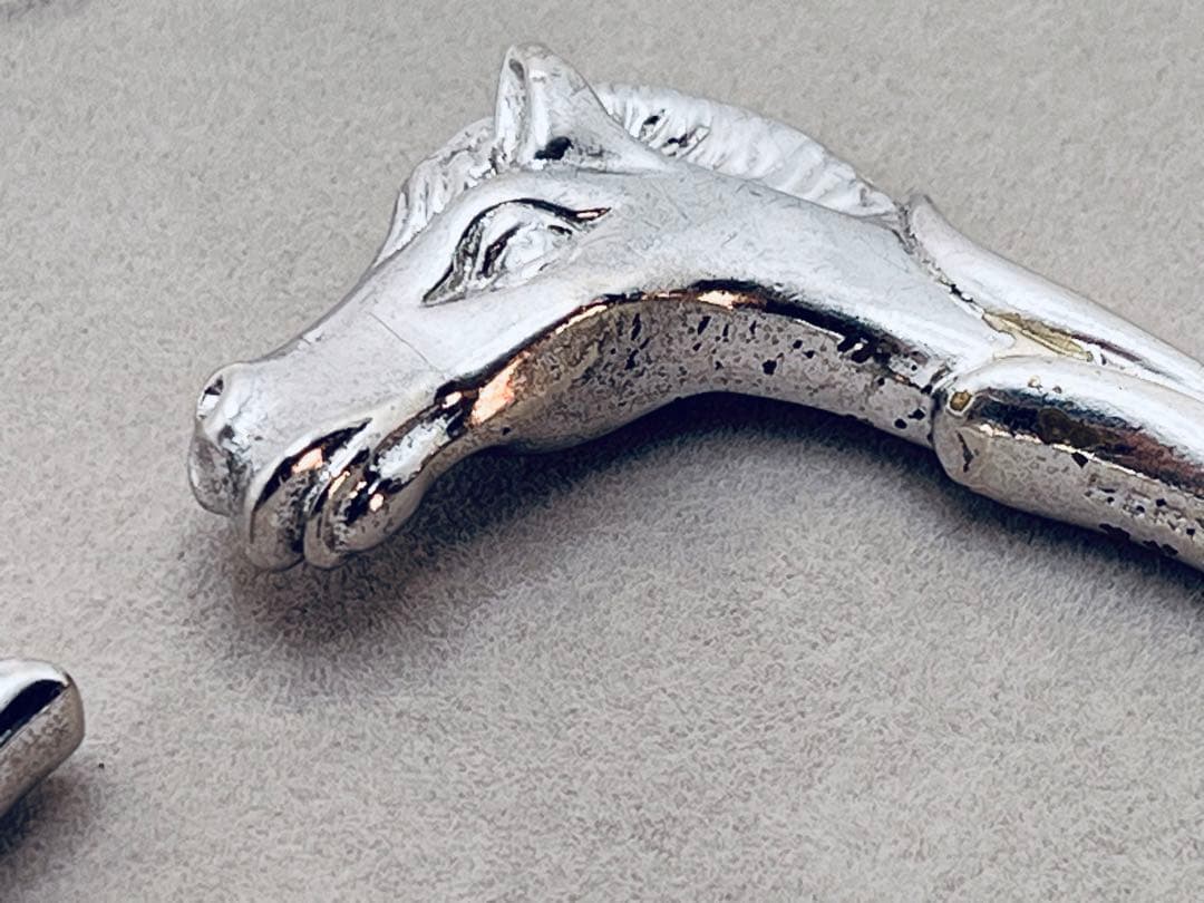 c164 ヴィンテージ　希少　HERMES エルメス　シュバルホース　バングル