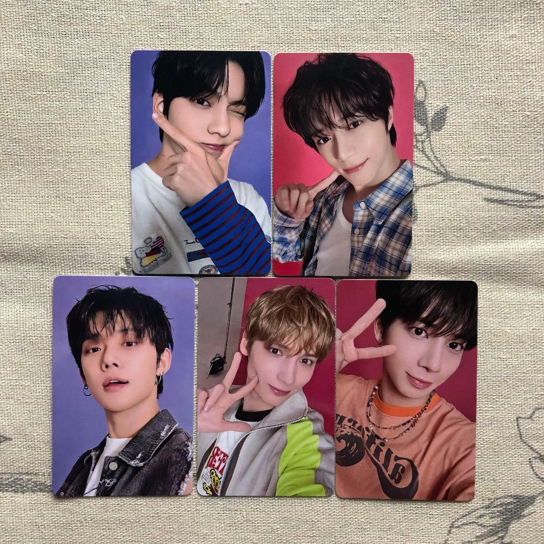 TXT 会報誌 アンケート 2025 特典 トレカ 5枚全員