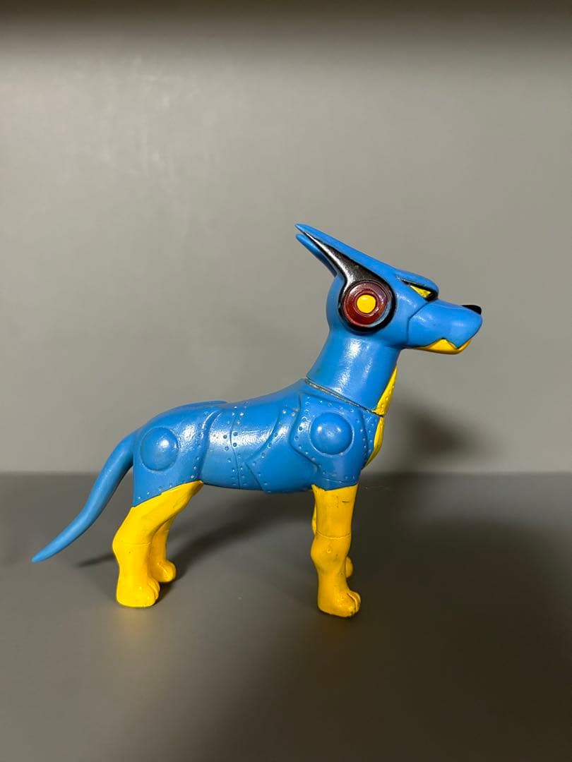 ブレンダーロボット犬ソフビ新造人間キャシャーンブルマァク タツノコプロ