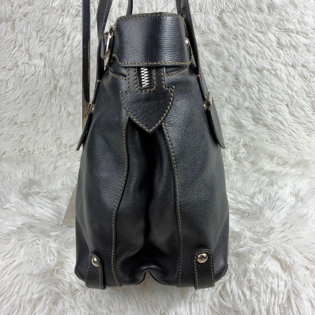 美品✨サルヴァトーレフェラガモ ビジネス トートバッグ レザー ガンチーニ