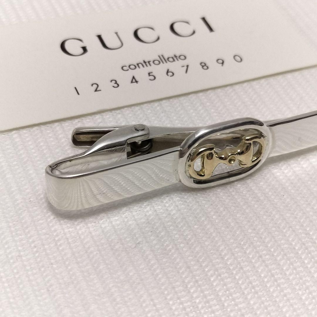 GUCCI ネクタイピン ホースビット K18 925 タイバー オールドグッチ