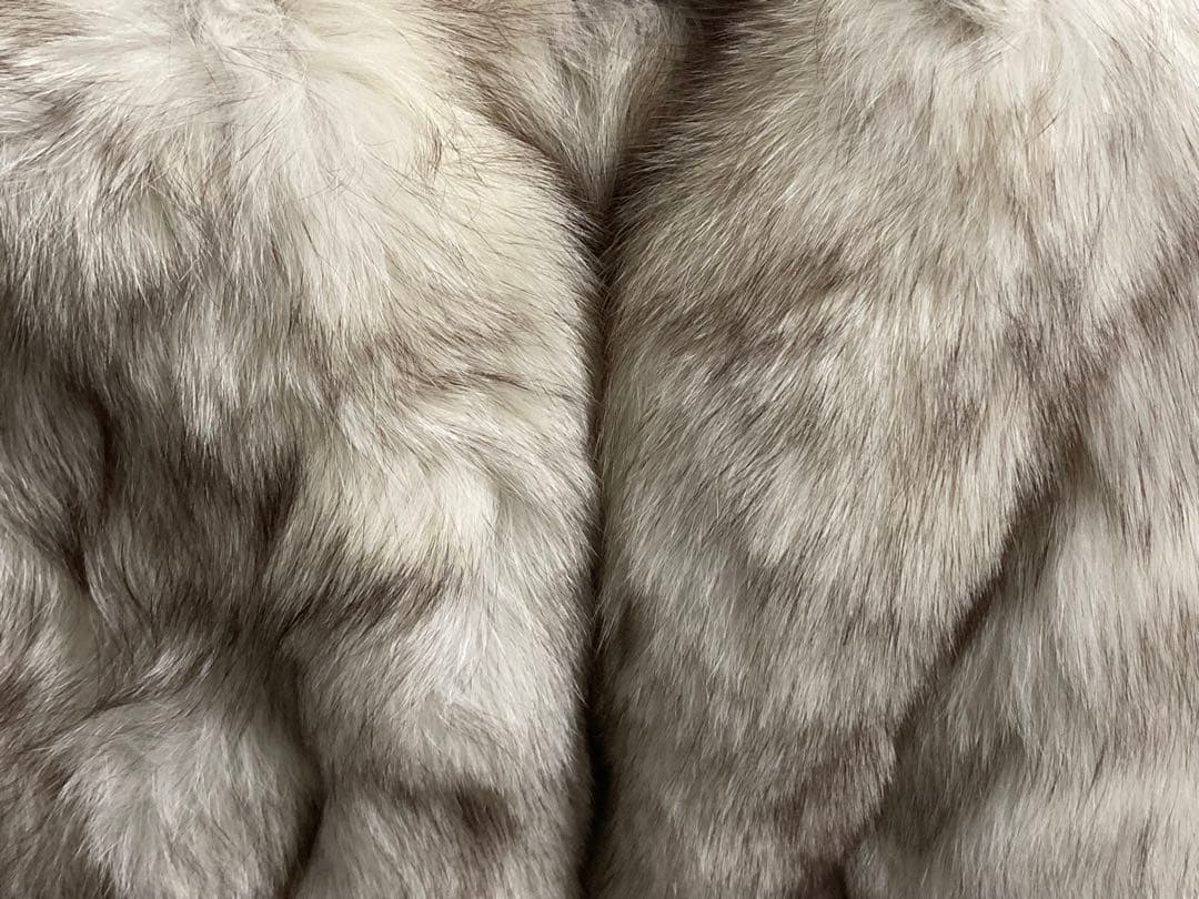 ファーコート 毛皮 EMBA エンバ FOX 産地 ノルウェー 日本製 11号