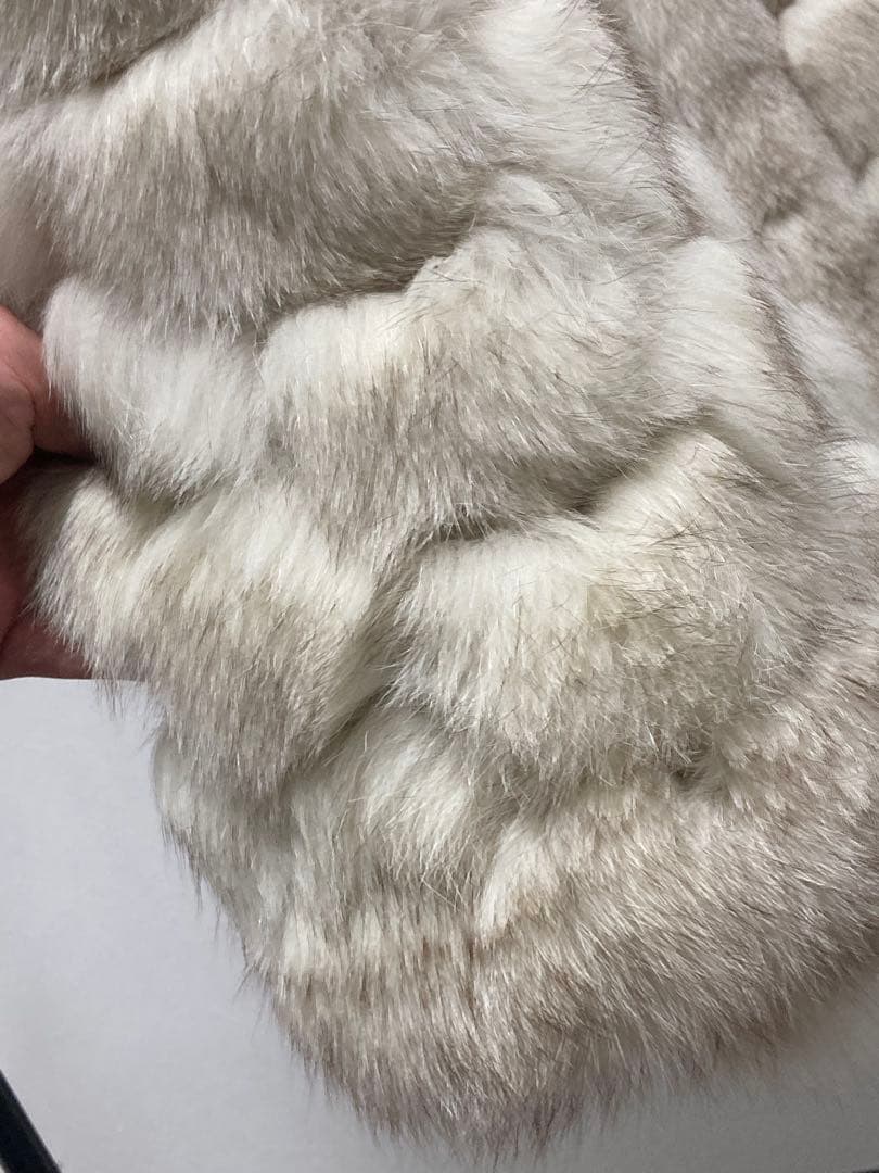 ファーコート 毛皮 EMBA エンバ FOX 産地 ノルウェー 日本製 11号