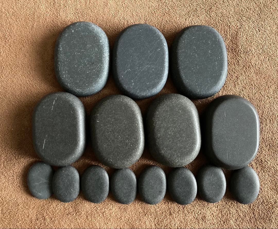 【本ホットストーンウォーマー 玄武岩 ホットストーン15個 セブンビューティー