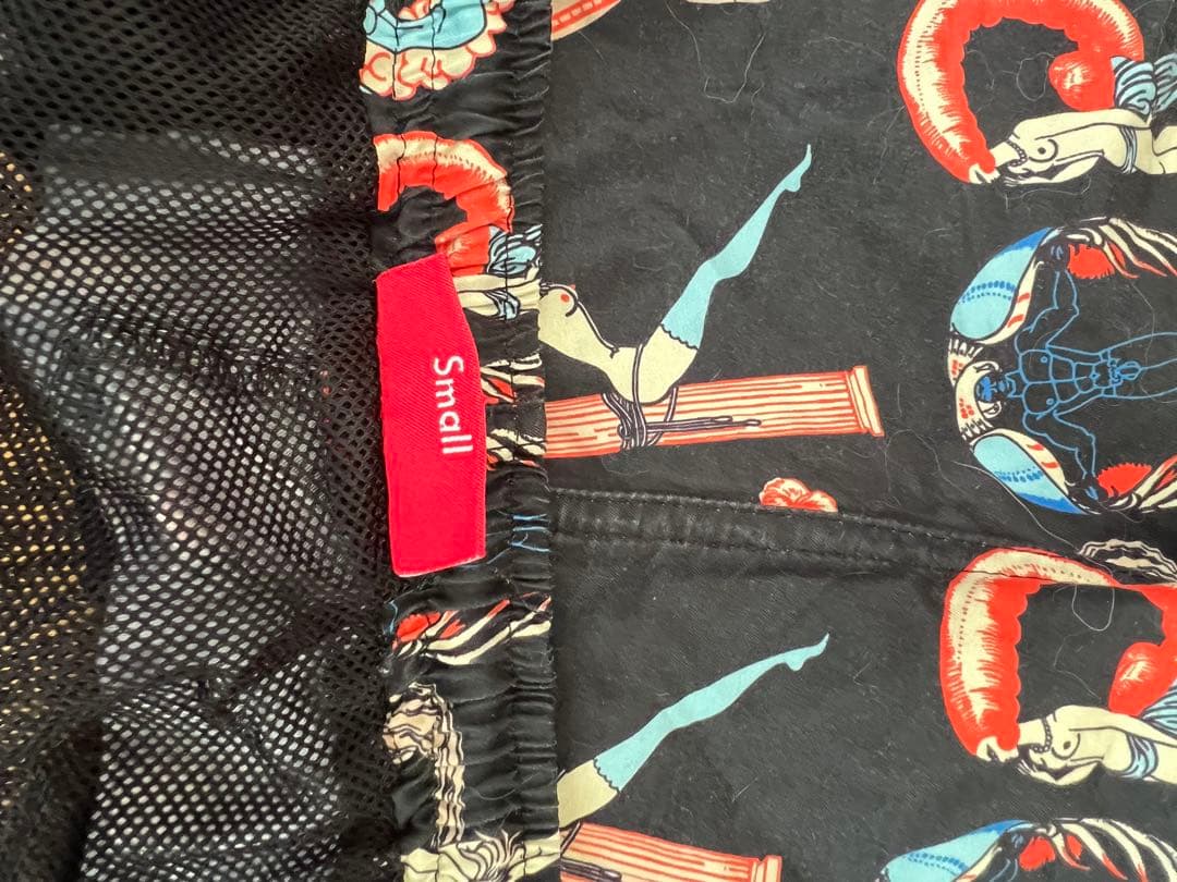 18SS Supreme アルファベットプリントショートパンツ