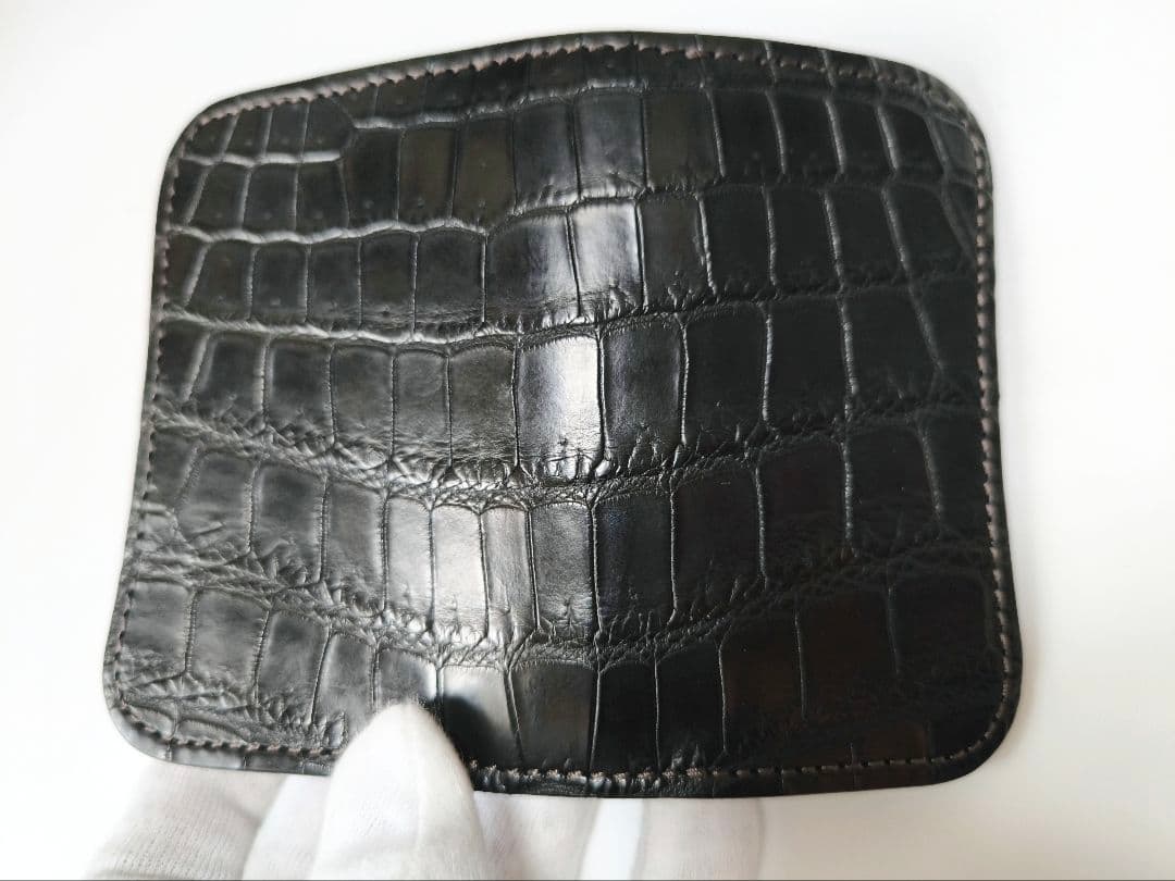 【新品】ワイルドスワンズ　ジェネラル　クロコダイル　名刺入れ　GENERAL