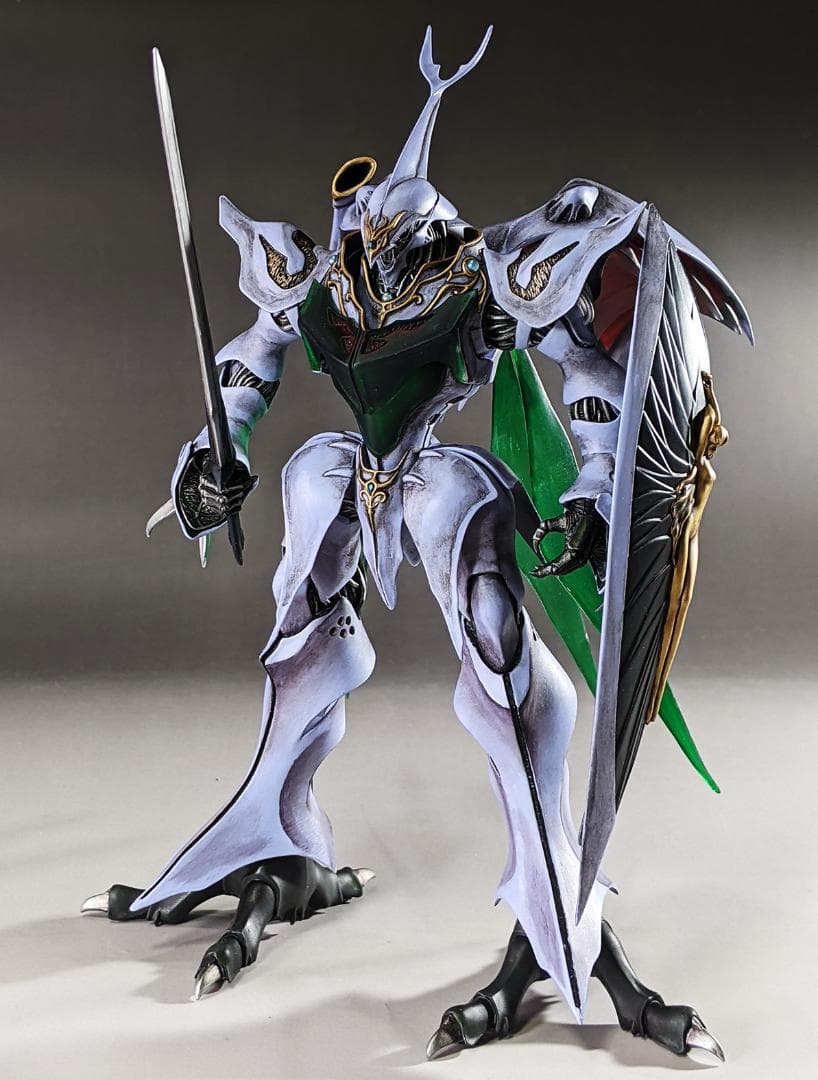 プラモデル　PLAMAX オーラバトラーサーバイン　組立塗装済