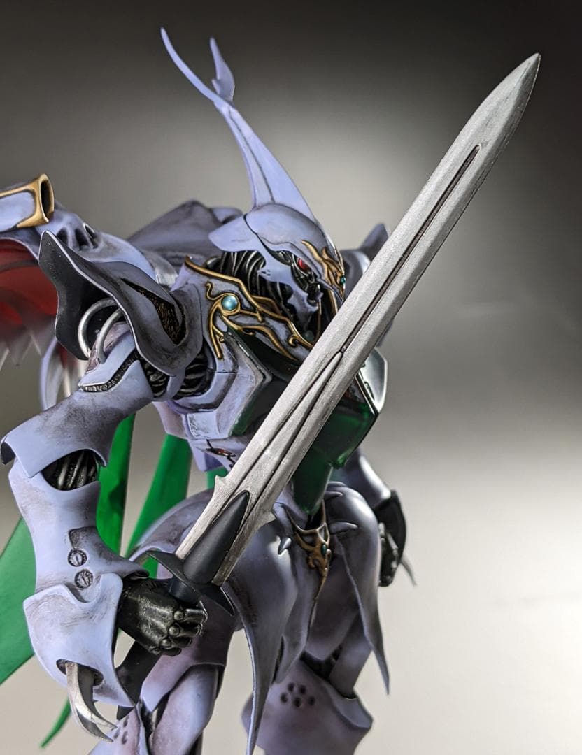 プラモデル　PLAMAX オーラバトラーサーバイン　組立塗装済