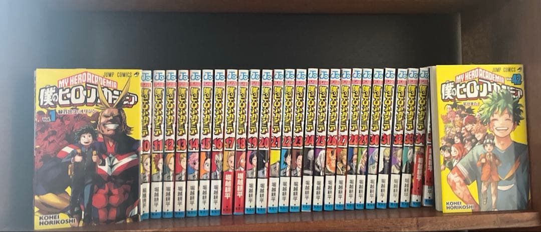 ヒロアカ　1-42巻全巻　新品未開封あり