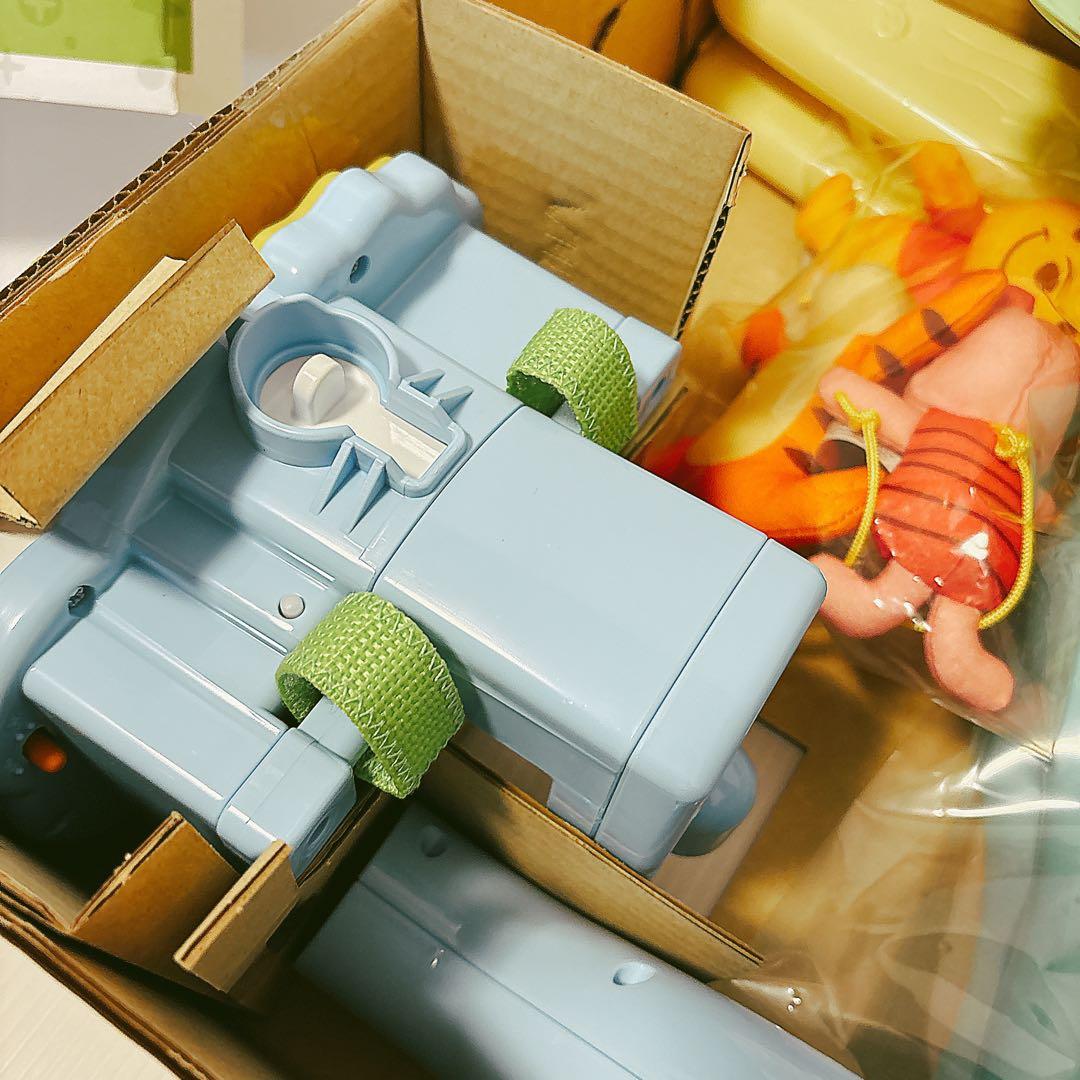 【未使用に近い】 くまのプーさん えらべる回転6WAY ジムにへんしんメリー