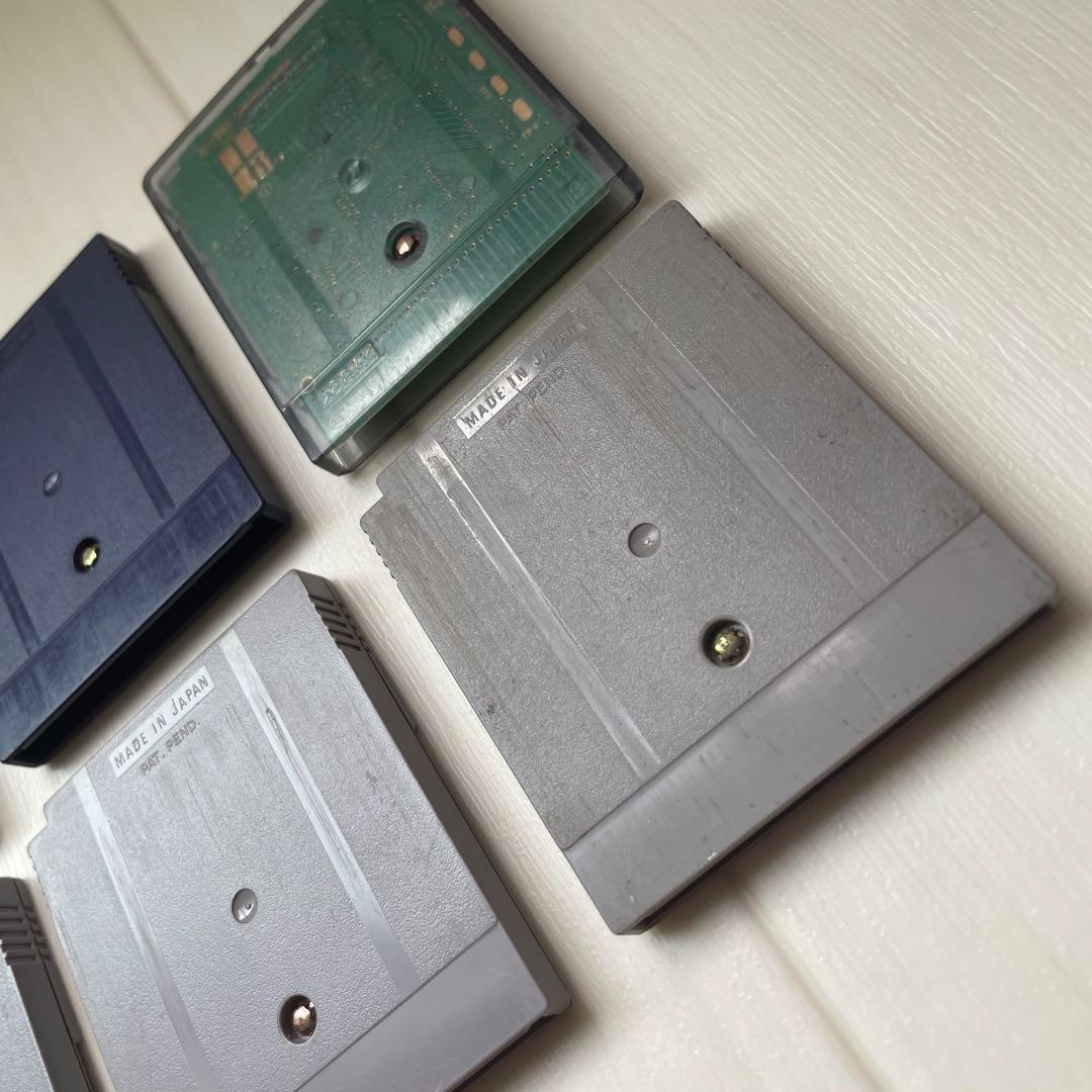 ゲームボーイGBポケモンPokémonカメラ赤黄緑金銀ポケモンパネポン6本セット