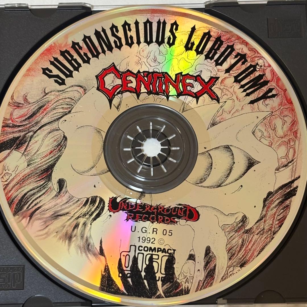 【レアCD】CENTINEX / Subconscious Lobotomy
