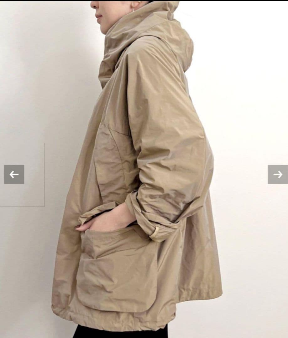 L'Appartement　アパルトモン　ナイロンショートコート