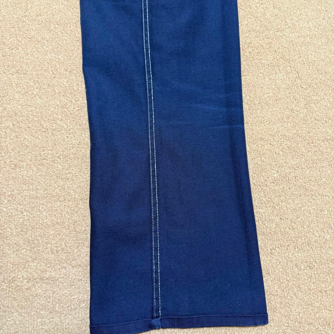 70s BEN DAVIS フリスコパンツ ネイビー 実寸33×29