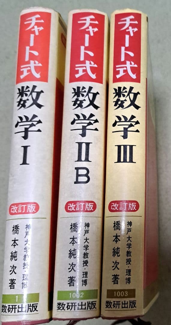 チャート式数学Ⅰ・ⅡB・Ⅲ