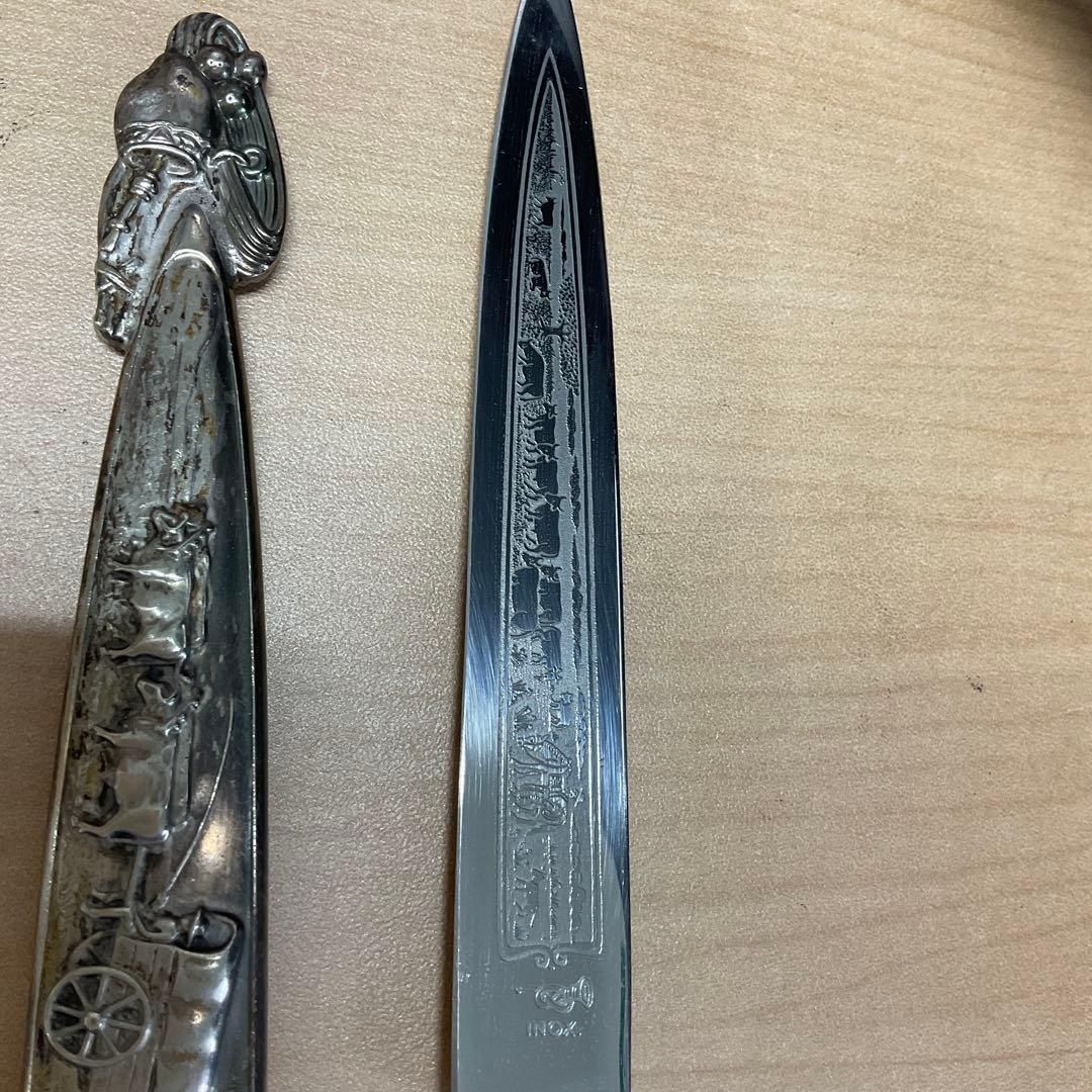 純銀製品　ビンテージ　飾物　ナイフ　現状渡し