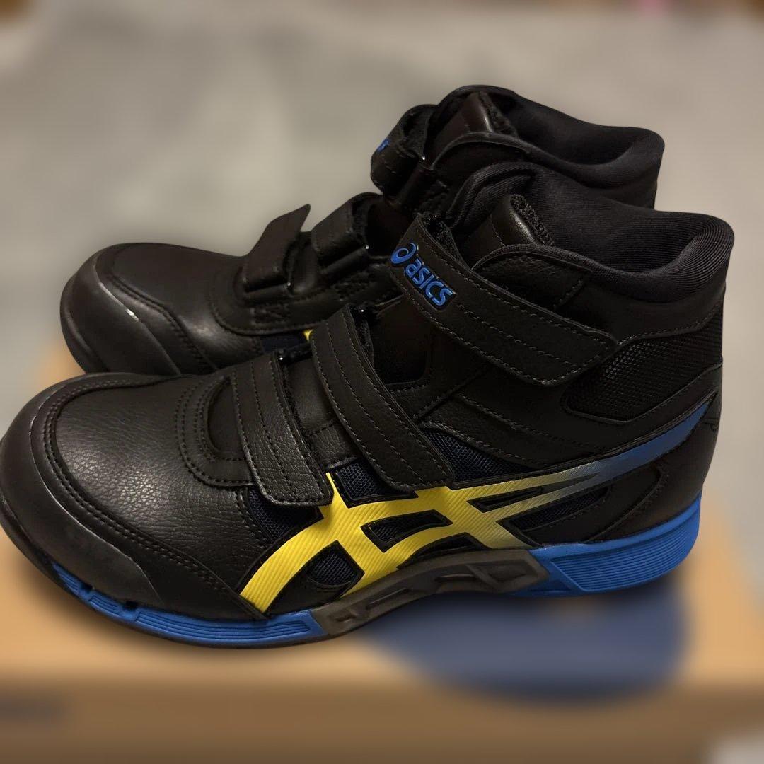 美品 ASICS 安全靴 ウィンジョブ CP308 AC