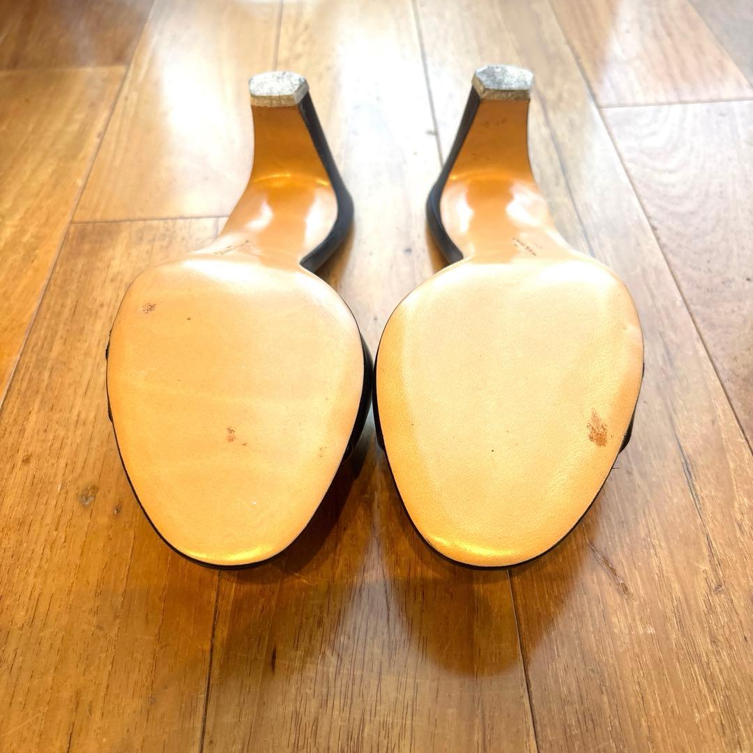 【サルヴァトーレ フェラガモ】サンダル ミュール ガンチーニ