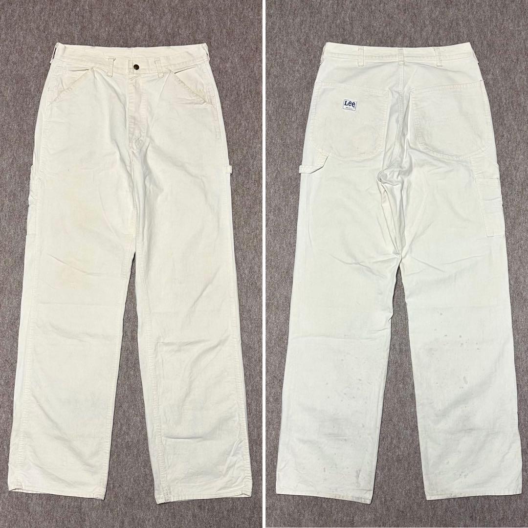 Lee ペインターパンツ 生成り スコービル オリジナル 80s W32位