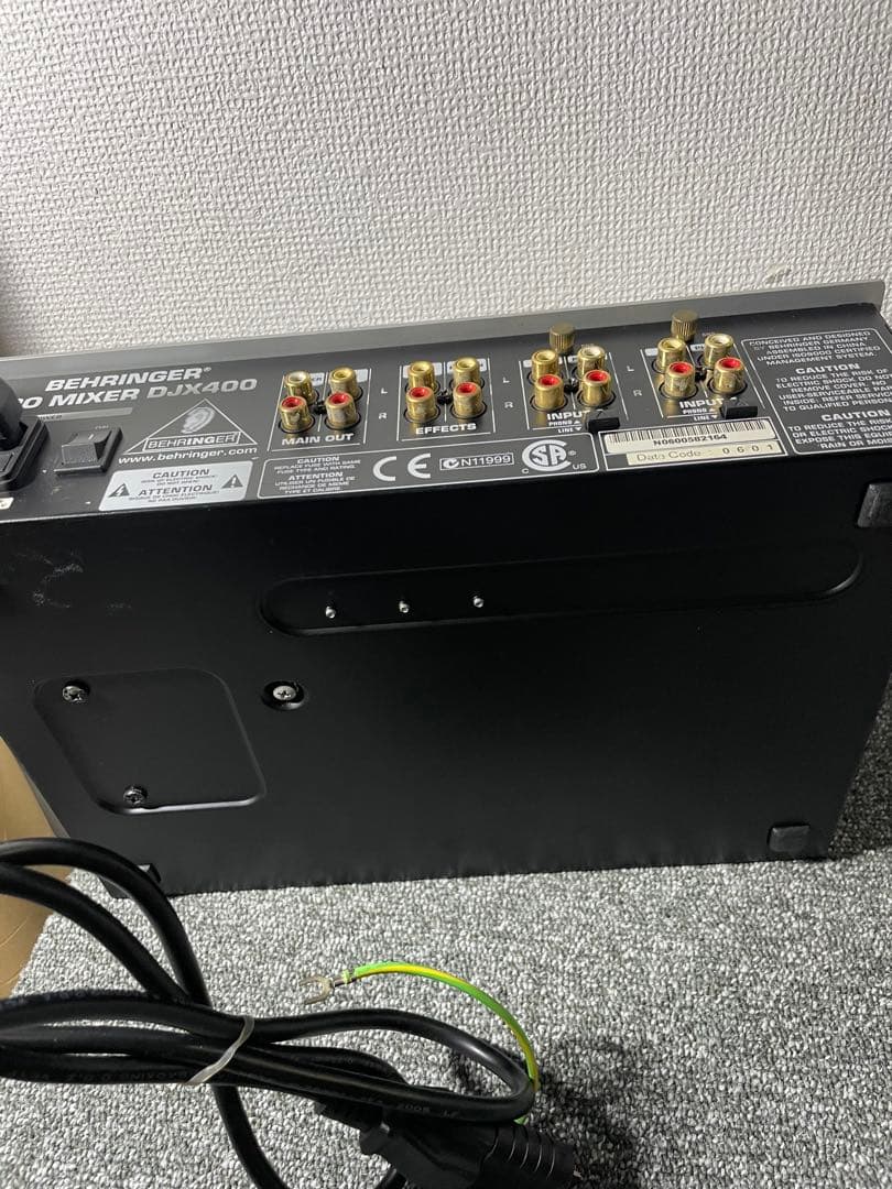 【BEHRINGER】ベリンガー DJミキサー DJX400