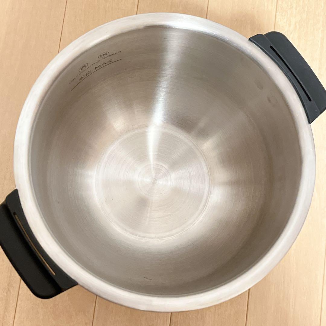 ホットクック　内鍋　黒　ステンレス　2.4L シャープ