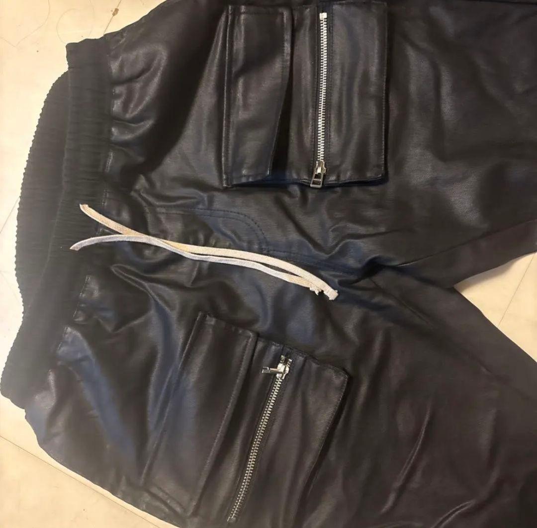 ダンケシェーン　レザー　パンツ　黒