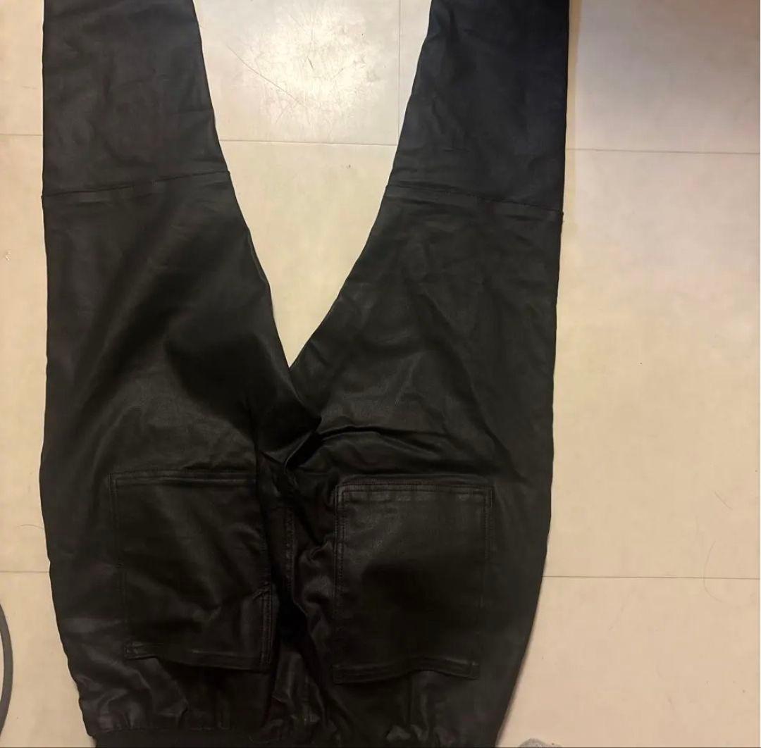 ダンケシェーン　レザー　パンツ　黒