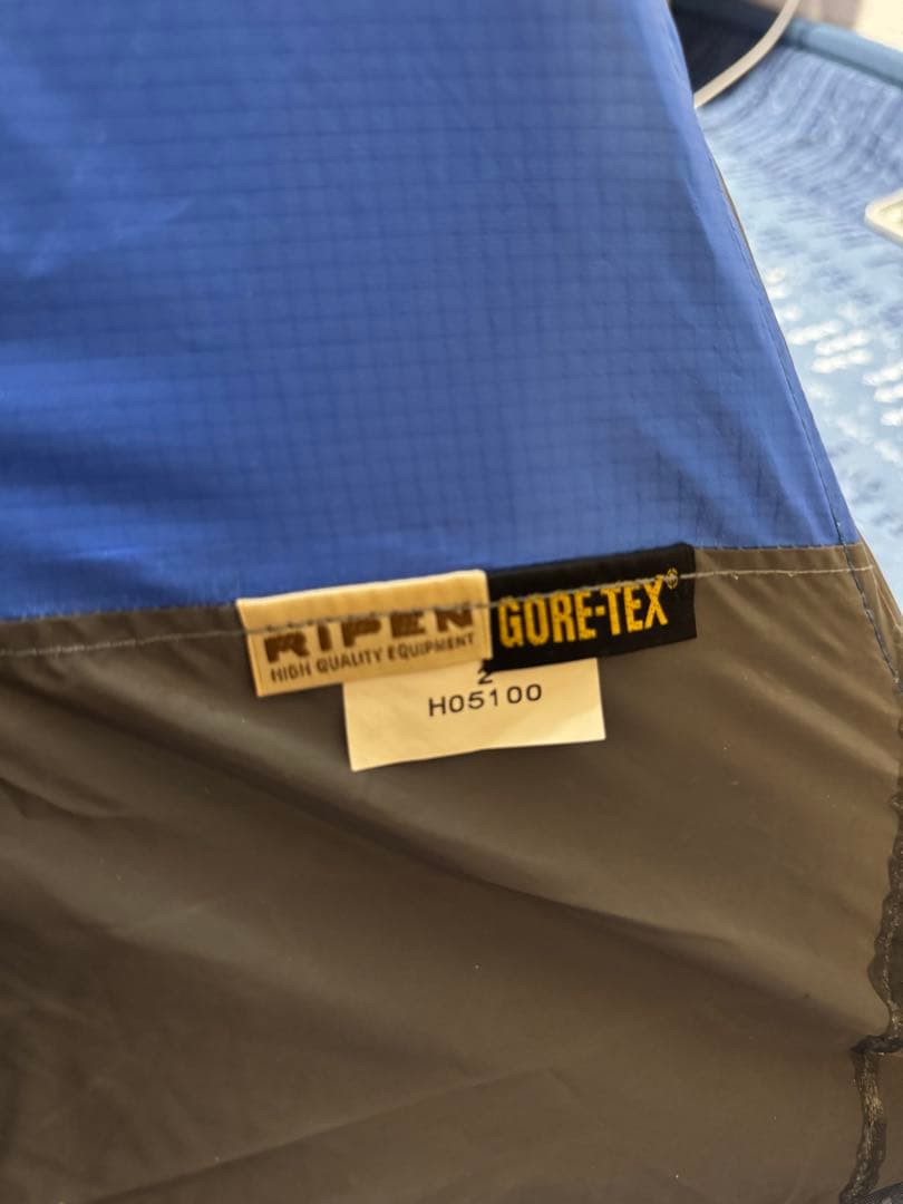 RIPEN ライペン 山岳テントGORE-TEXモデル 2人用　H05100