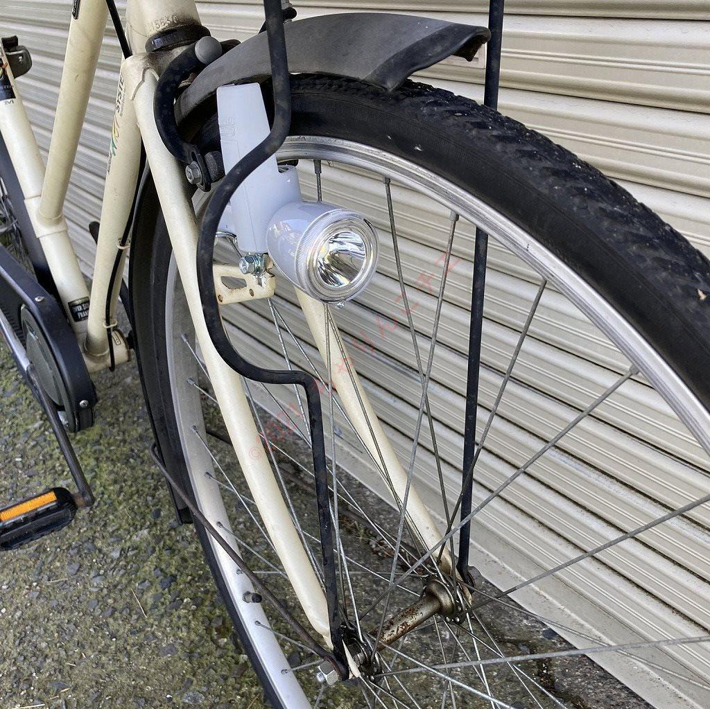 【激レア？】 ナショナル 整備済 ベルト駆動 LEDライト 27インチ 軽快車
