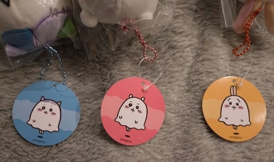 ちいかわ　おばけ…ってこと！？なぷちミニマスコット　ハチワレ　うさぎ