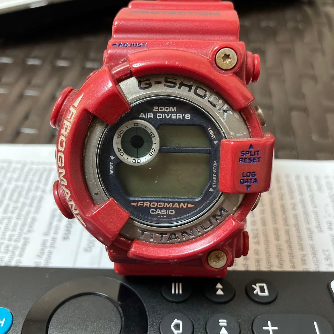 G-SHOCK FROGMAN レッド 200m防水
