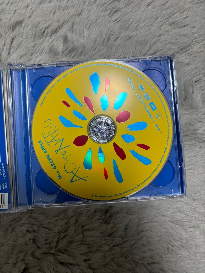 Mrs.GREEN APPLE山中彩華サイン入り -青と夏 CD/DVD-