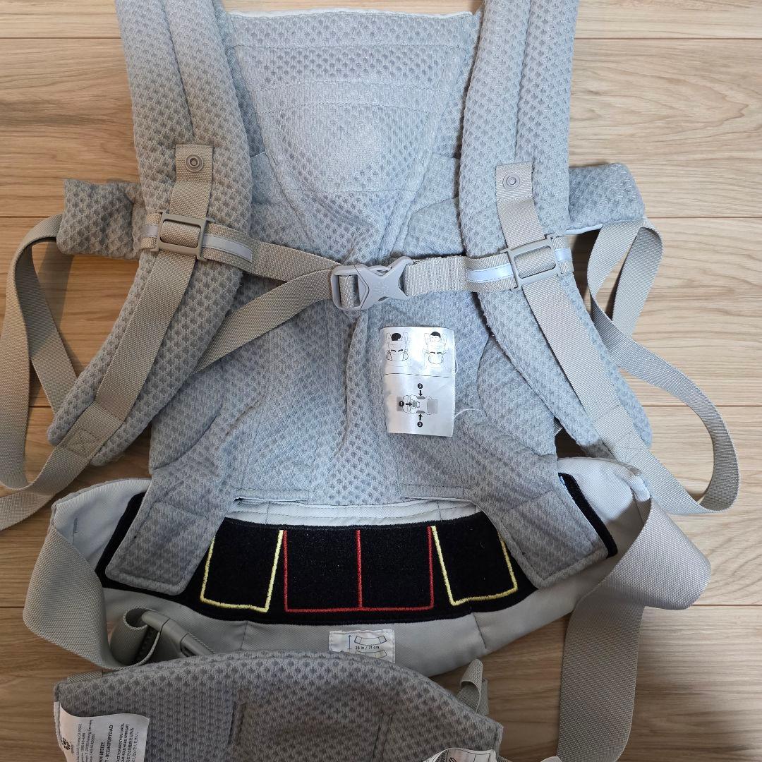 【ポーチ未使用】エルゴ ergobaby OMNI breeze 抱っこ紐