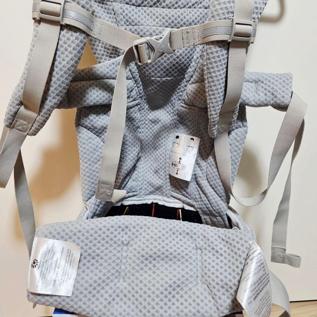 【ポーチ未使用】エルゴ ergobaby OMNI breeze 抱っこ紐