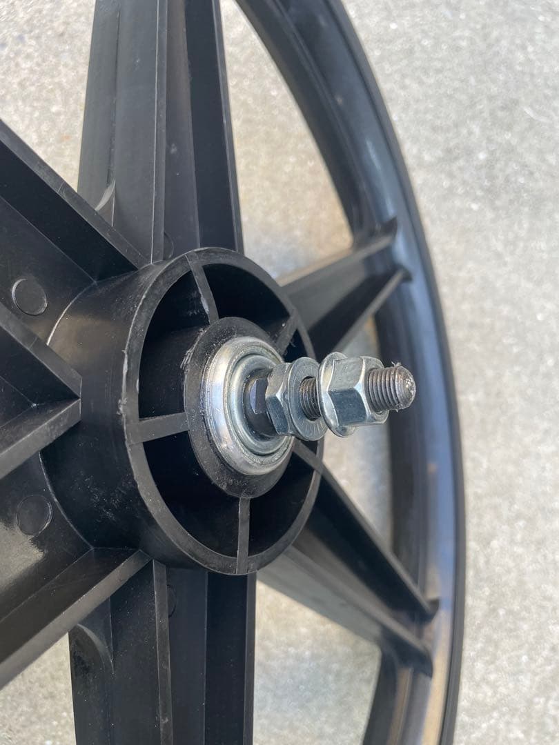 20インチ ブラック BMXプラスチックホイール