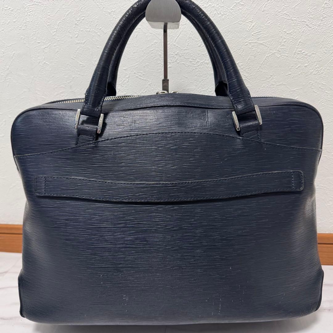 ペッレモルビダ キャピターノ 2wayビジネスバック ネイビー レザー A4PC