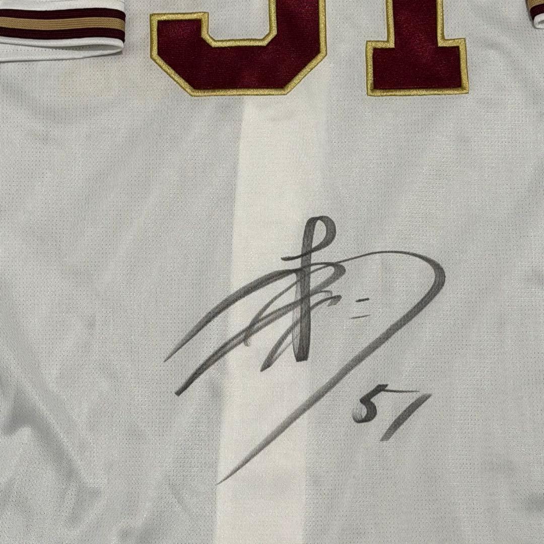 楽天イーグルス 小郷裕哉 直筆サイン入りユニフォーム